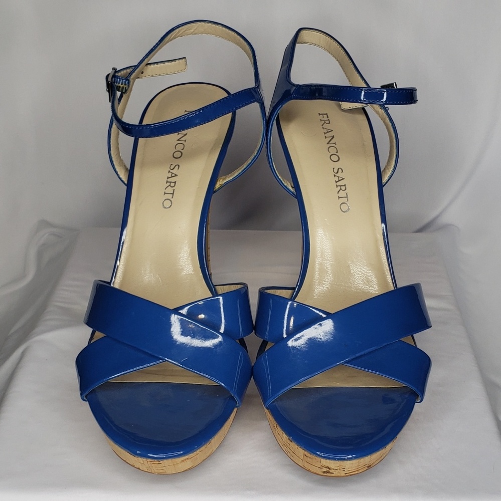 Franco Sarto Vaunt Blue Sandals